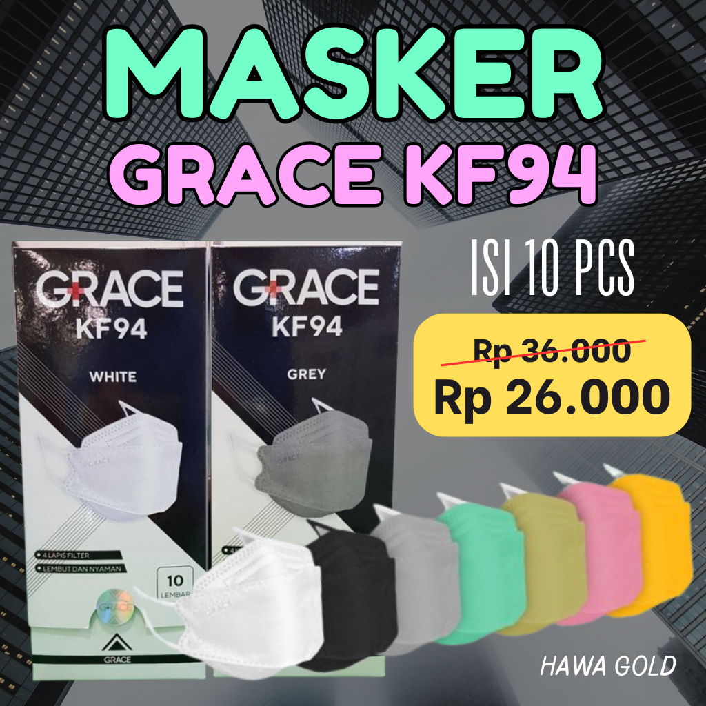Masker KF94 Grace 4 Ply Protective Mask