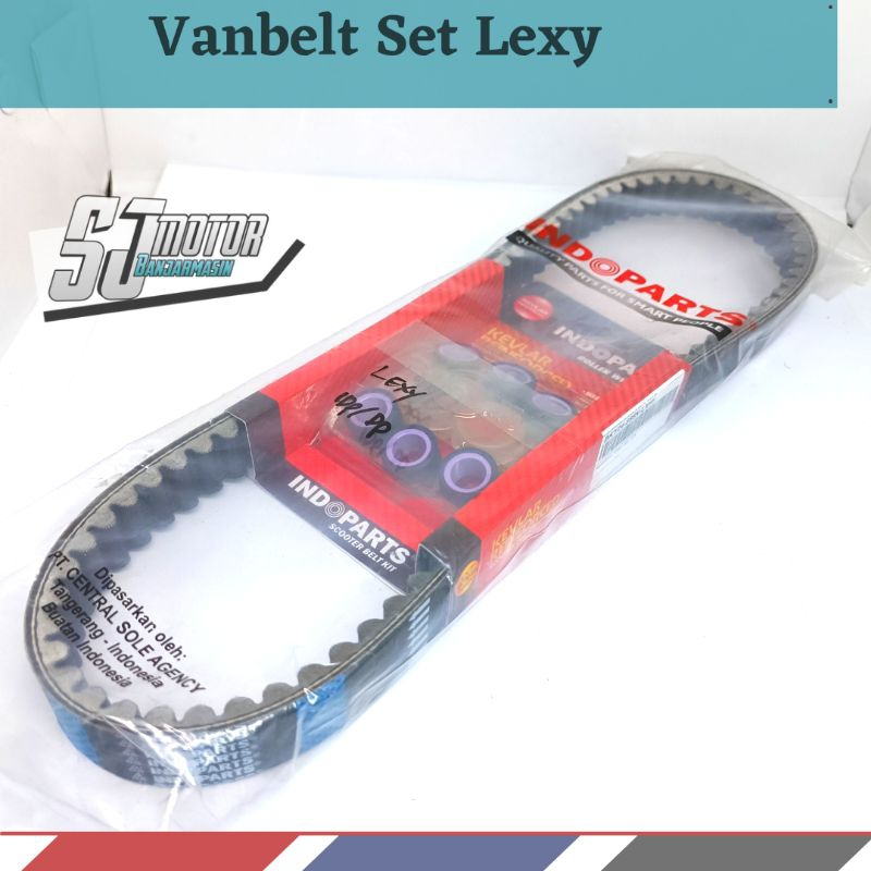 V belt Vanbelt Van belt Set + Roller Indoparts LEXI