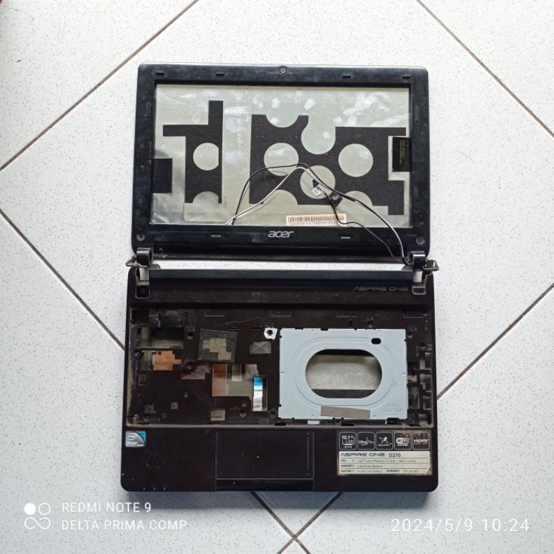 Casing acer aspire one D270