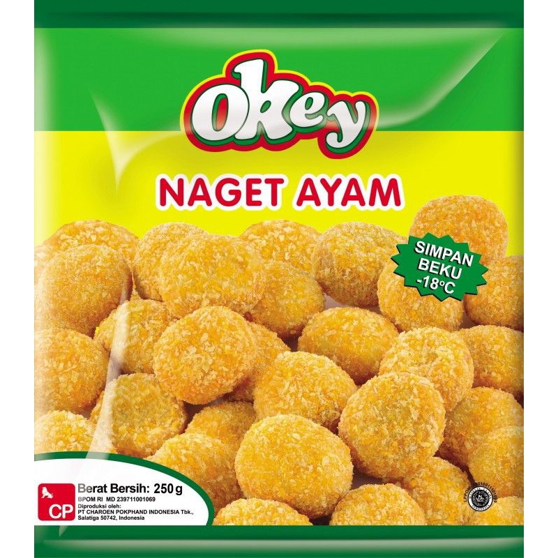 

Okey nugget koin (500g)