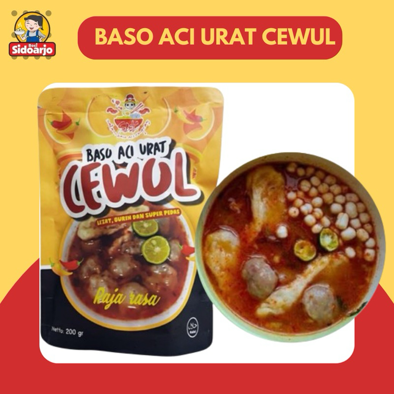 

[TGL PRODUKSI] Baso aci urat cewul