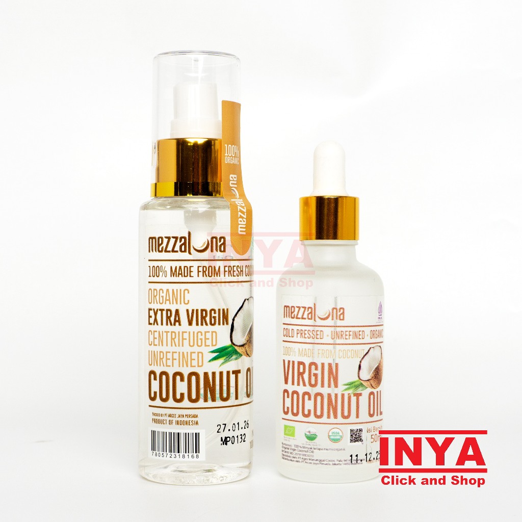 

MEZZALUNA Organic Virgin Coconut Oil 100% Made from Coconut - Minyak Kelapa