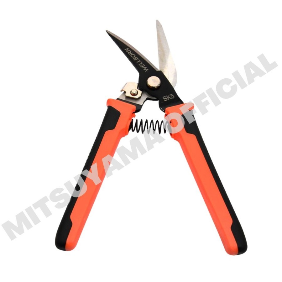 Hand Tools Wellborn Tools Tang Gunting Plat Logam Besi (WB-0110x)