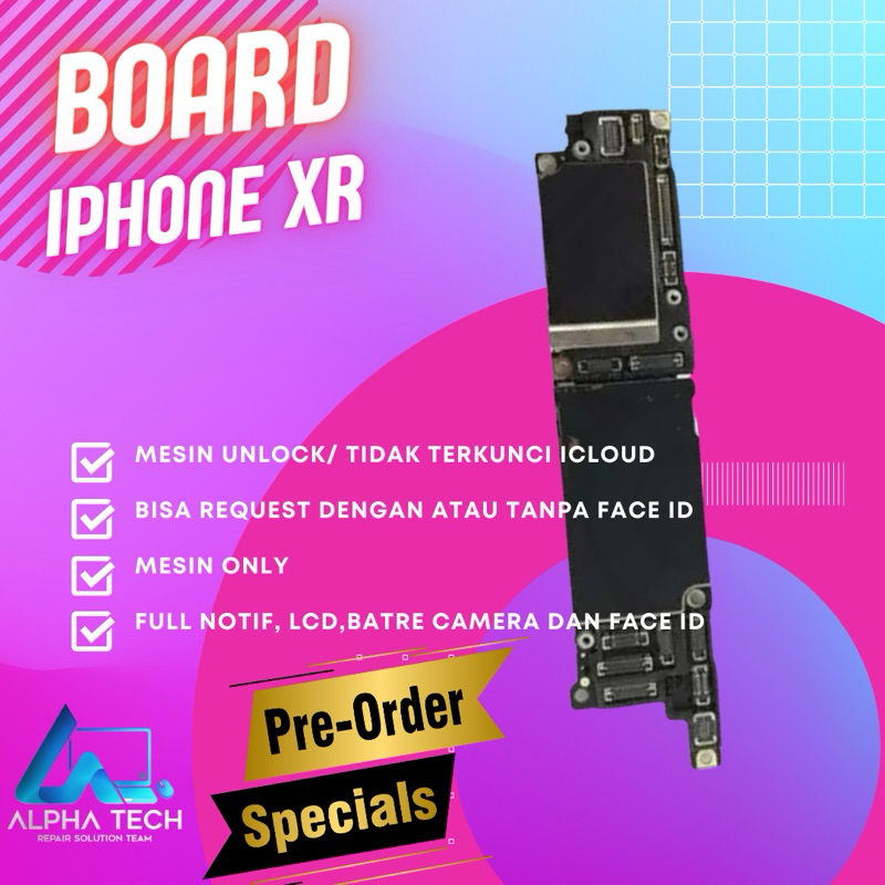 Mesin iphone xr  64 GB tanpa icloud po