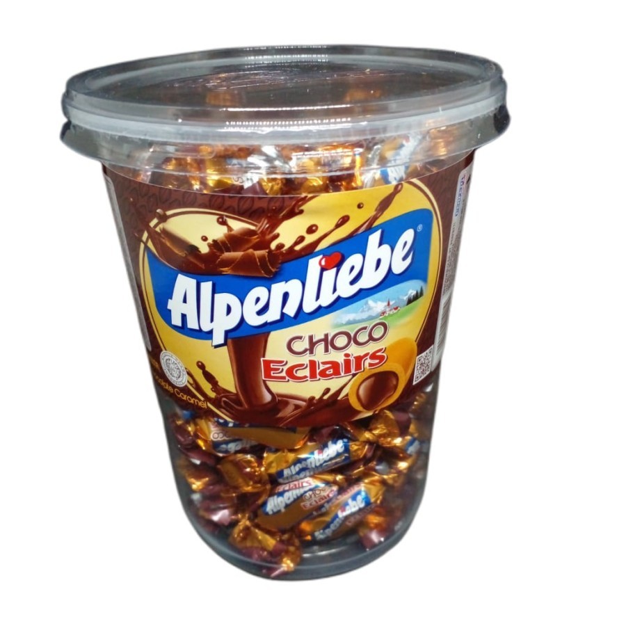 

Alpenliebe Eclairs Jar 360gr - Isi 100 Pcs