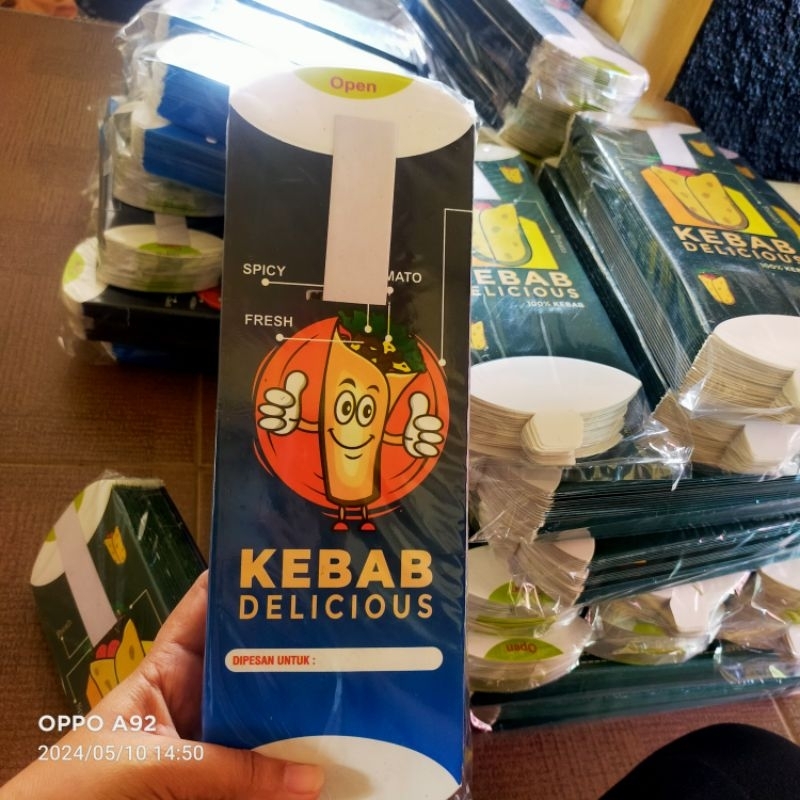 

Bungkus kebab / kertas kebab isi 100