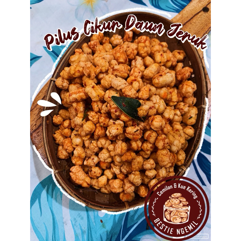 

Pilus Cikur Pedas Extra Daun Jeuk 250g Cemilan Pedas Enak Murah