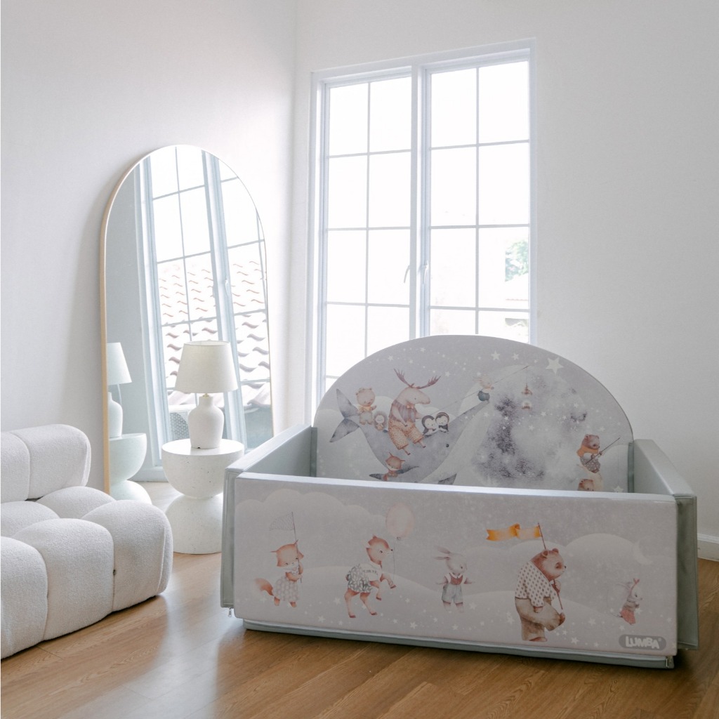 Lumba BumperBed & Playground Antibacterial Luna Magical | Bumperbed | Playmat | Box bayi | Matras Ba
