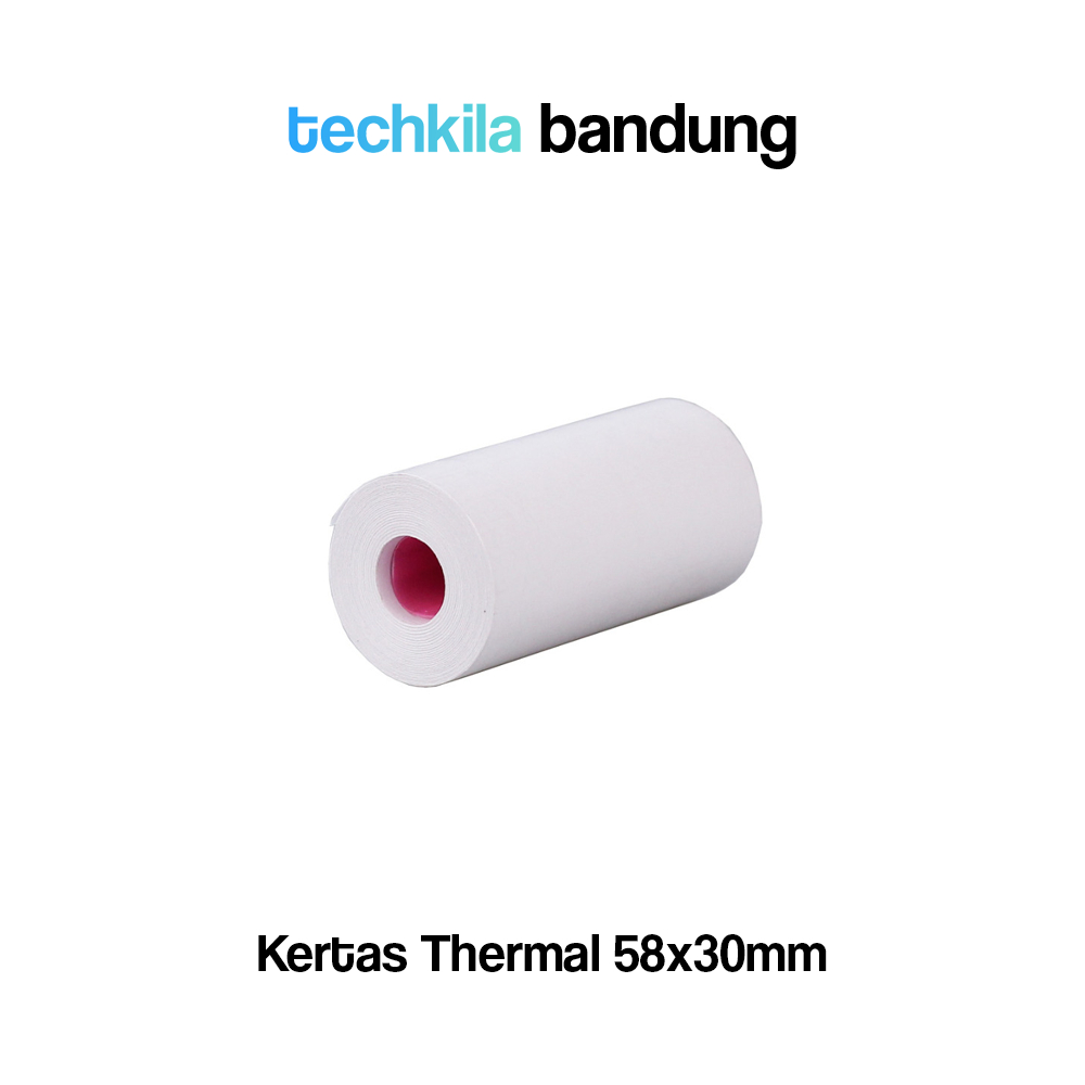 

KERTAS STRUK THERMAL PAPER ROLL 58X30MM / STICKER THERMAL CONTONUOUS 58MMX5M