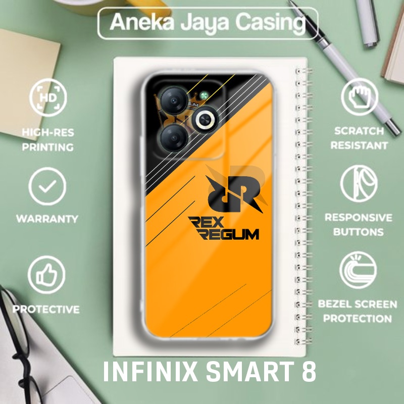 case hp infinix smart 8 motif rrq case softcase bening premium case bening terbaru aneka case