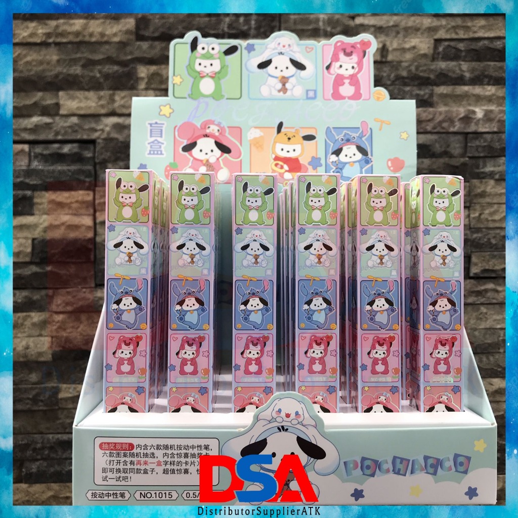 

PULPEN BB POCHACO BLIND BOX PEN GEL 0,5 AKRILIK PREMIUM TERBARU