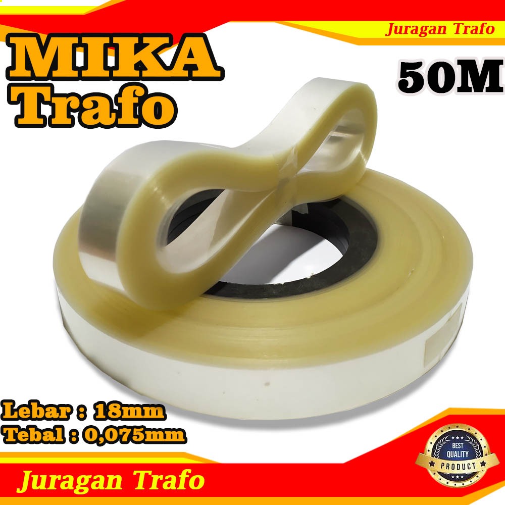 Mika Trafo Toroid Bening Per 50 Meter
