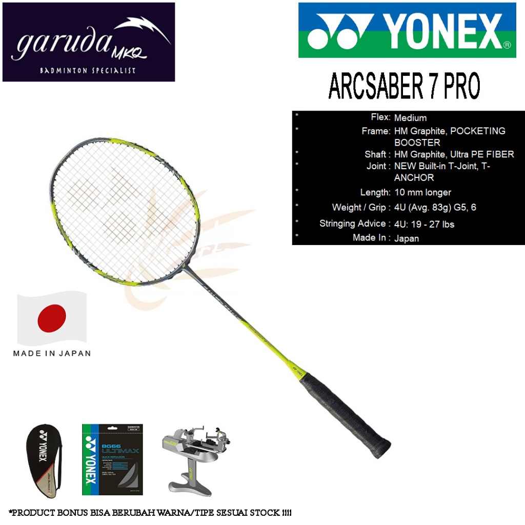 RAKET BADMINTON YONEX ARCSABER 7PRO YONEX ARCSABER 7 PRO YONEX ARC 7