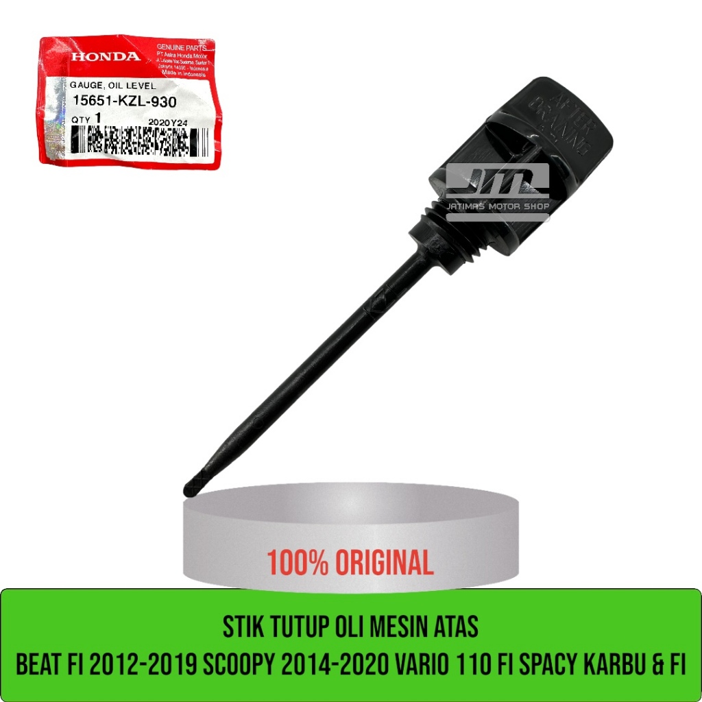 Stik tutup oli mesin atas beat fi 2012-2019 scoopy 2014-2020 vario 110 fi spacy karbu & fi 15651-KZL