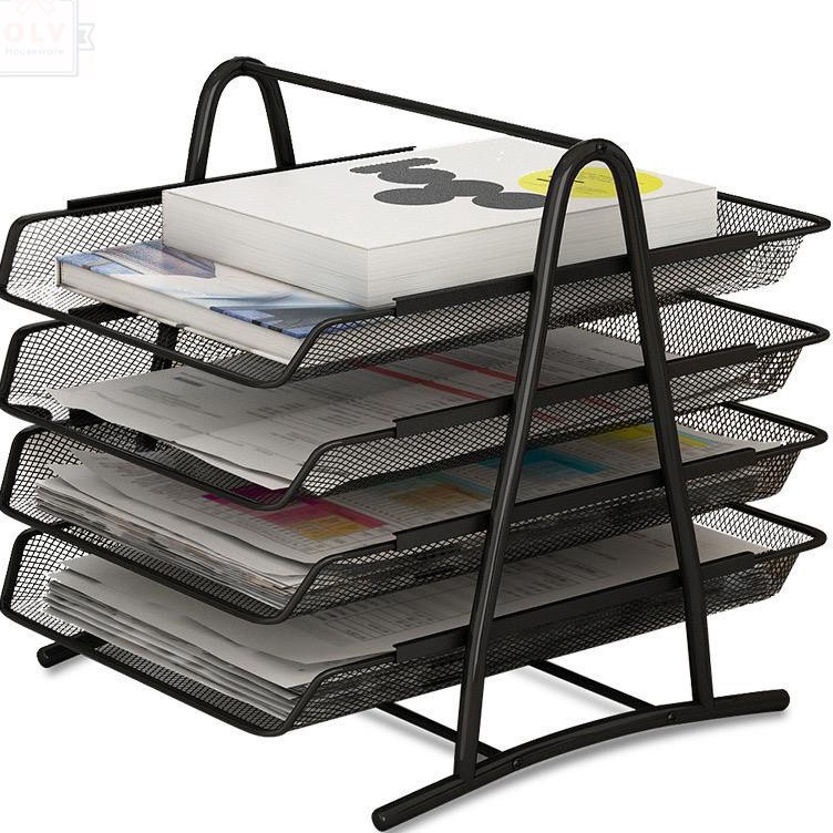 

KODE H6N5 RAK KERTAS 4 SUSUN RAK Dokumen 4 Susun RAK Tray Besi 4 Susun DOCUMENT TRAY 4 LAYERS