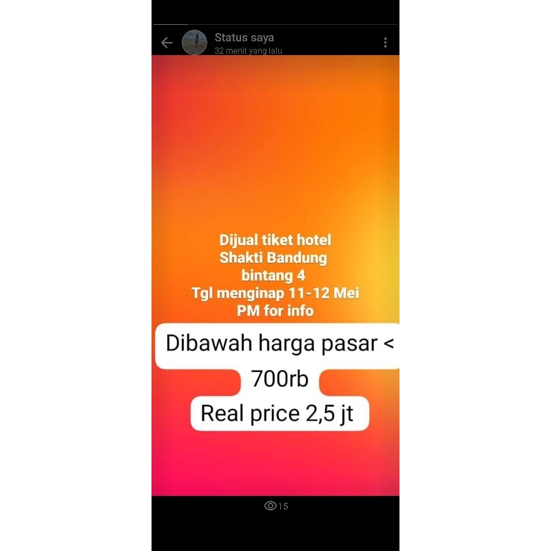 Voucher Hotel Shakti Bandung