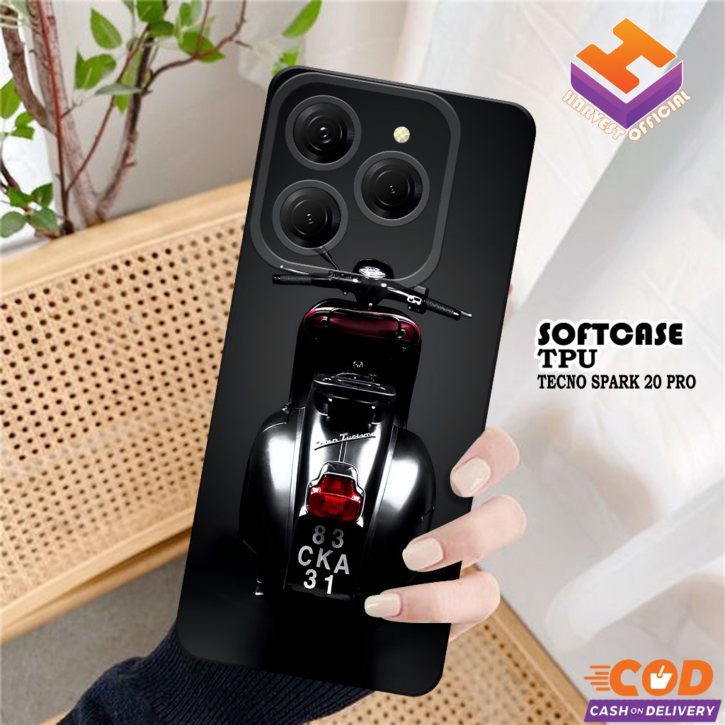 Case Hp Tecno Spark 20 Pro - Softcase Tecno Spark 20 Pro - Casing Tecno Spark 20 Pro - Kesing Tecno 