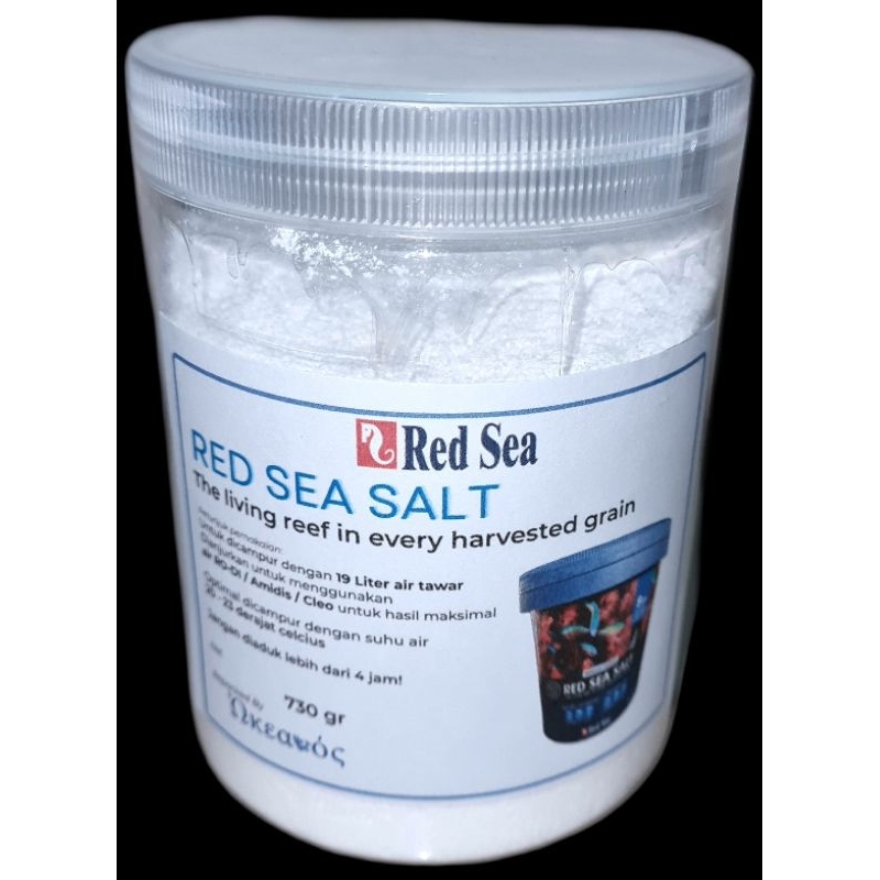 [Okeanos_id] Red Sea Salt Repack 730 gr gram ASW Garam Laut Marine Reef