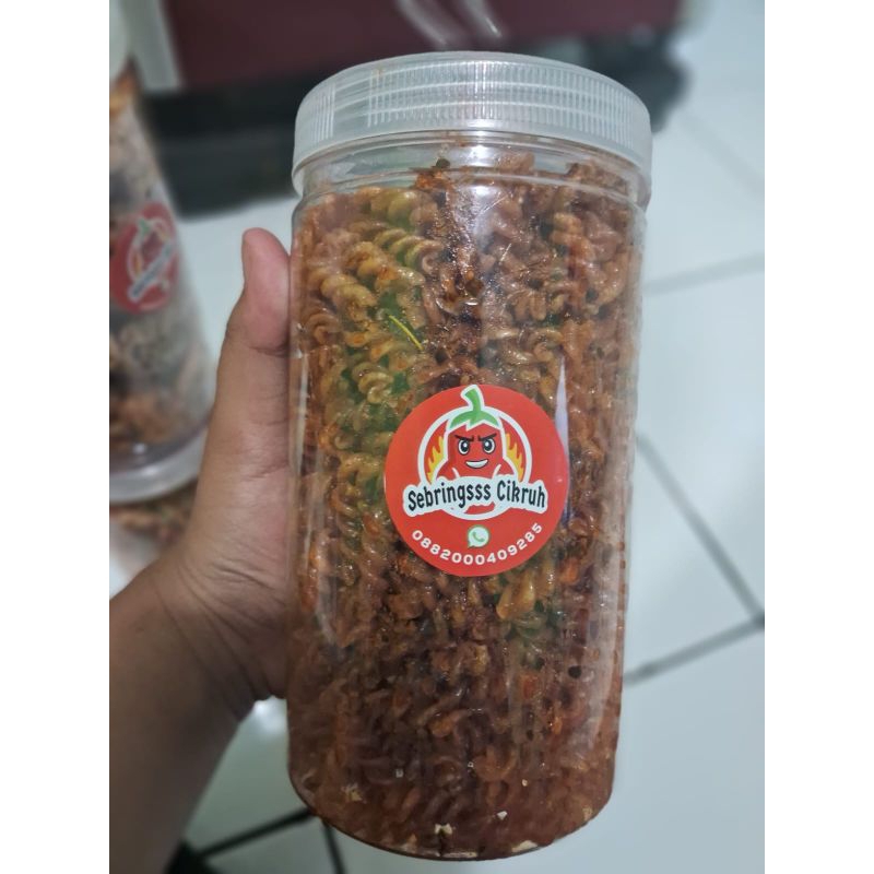 

SEBLAK SEPIRAL CIKRUH/KEMASAN 1000mL. pedas+Daun jeruk