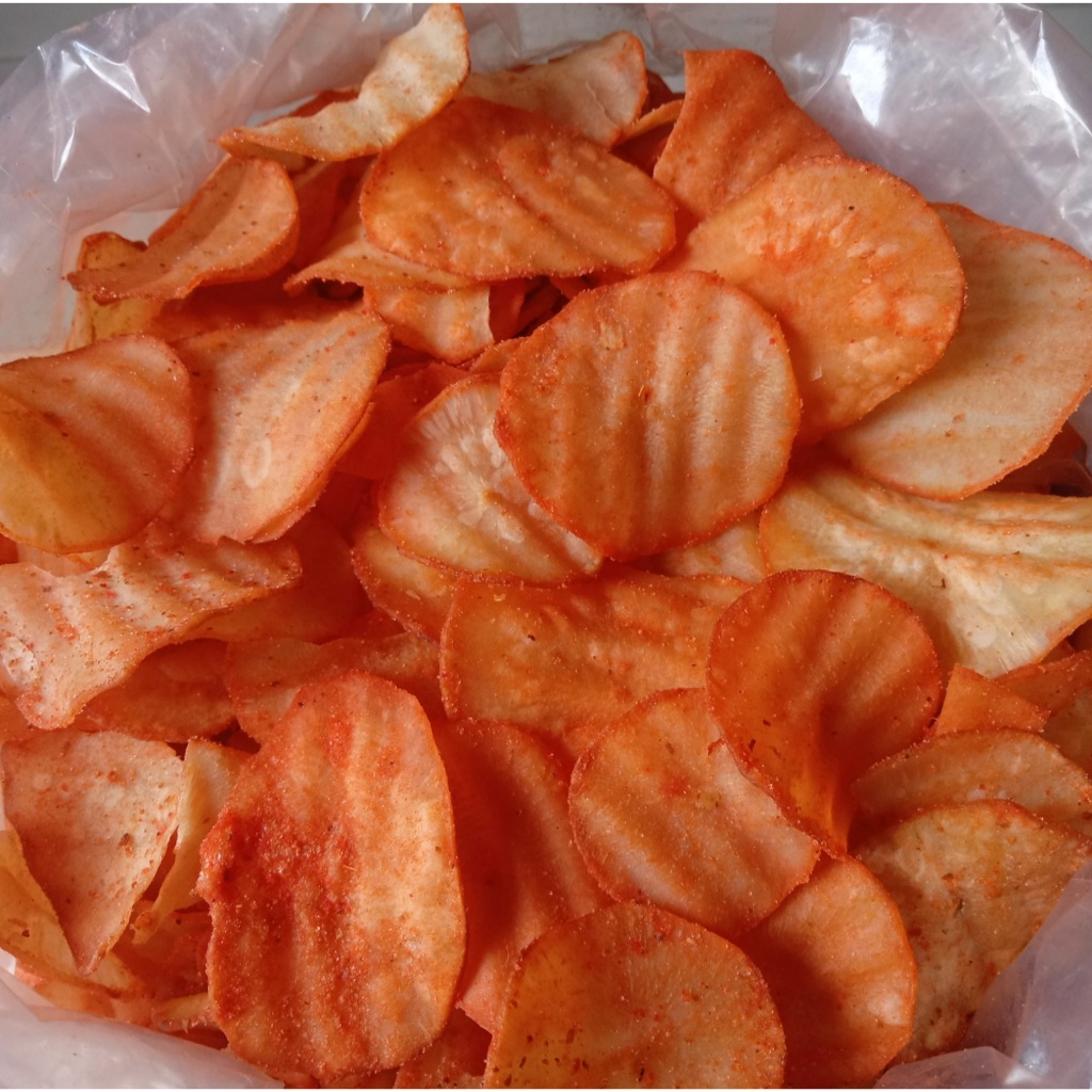 

Keripik Singkong Balado Keripik Pohong Balado 250gr Snack Kiloan Camilan Cemilan Murah
