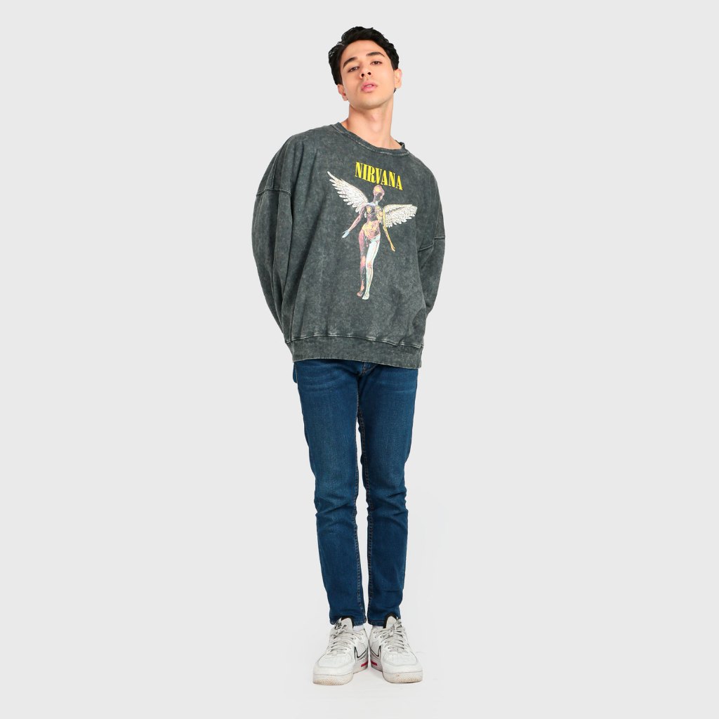 SWEATER BAND / NIRVANA / IN UTERO / ACID WASH