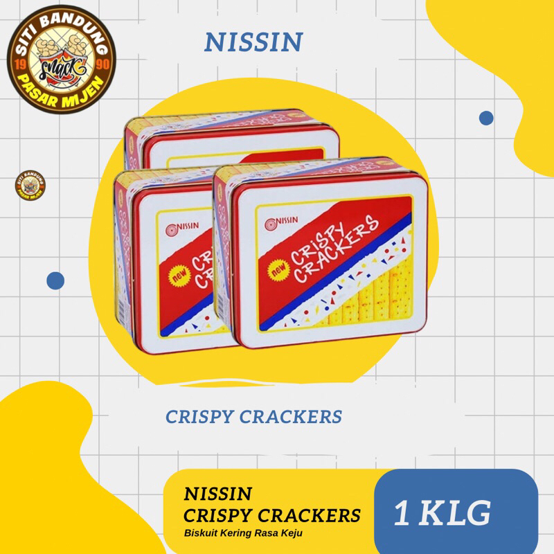 

Nissin Crispy Crackers Kaleng 750gr