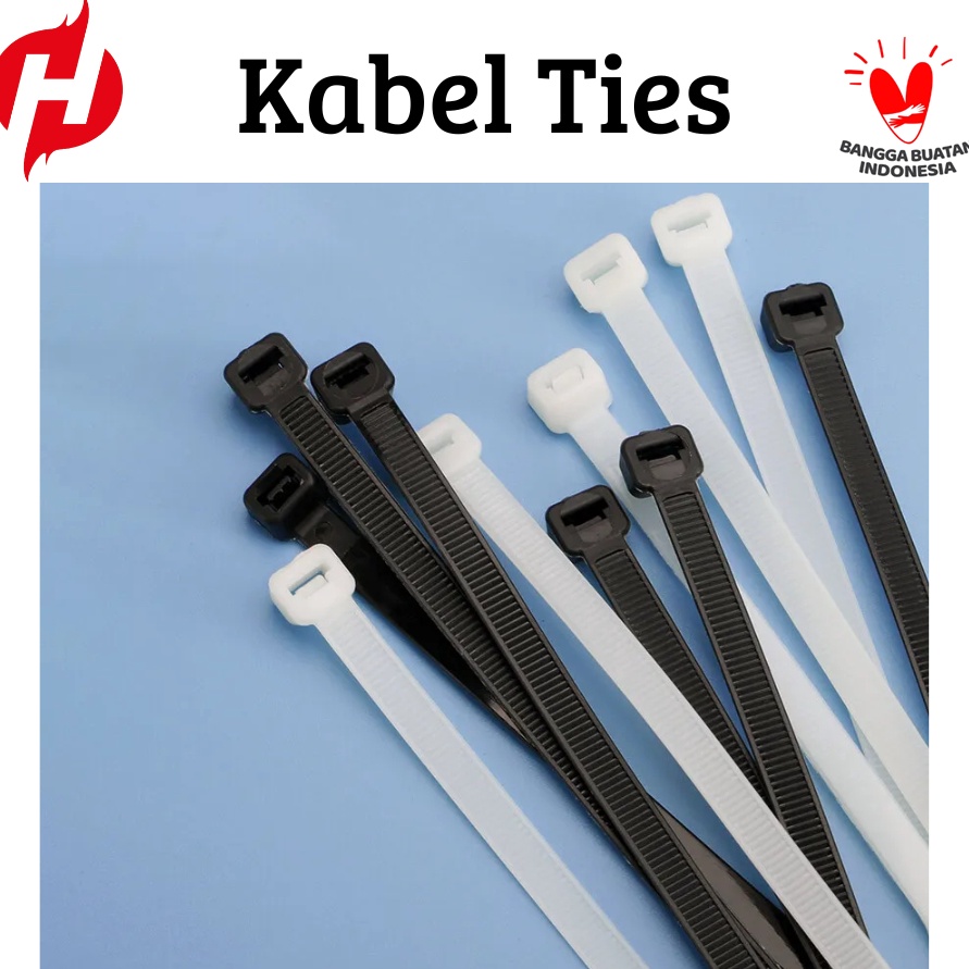 

KODE U32Q kabel Ties 76x4mm 1 PCS pengikat kabel63