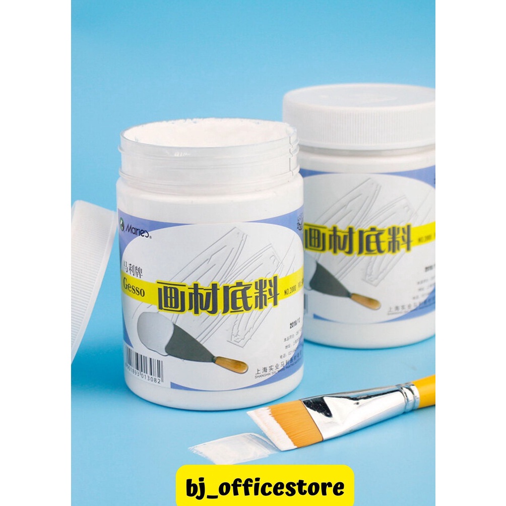 

KODE H2I8 MARIES GESSO 5 ML Dasar Kanvas Putih Cat dasar