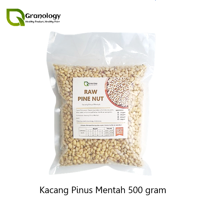 

(RAW) Kacang Pinus Mentah / Raw Pine Nut - 500 gram