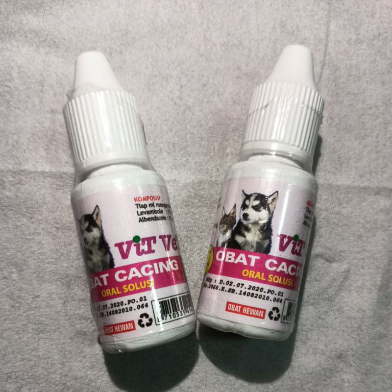 VIT VET OBAT CACING 8ML