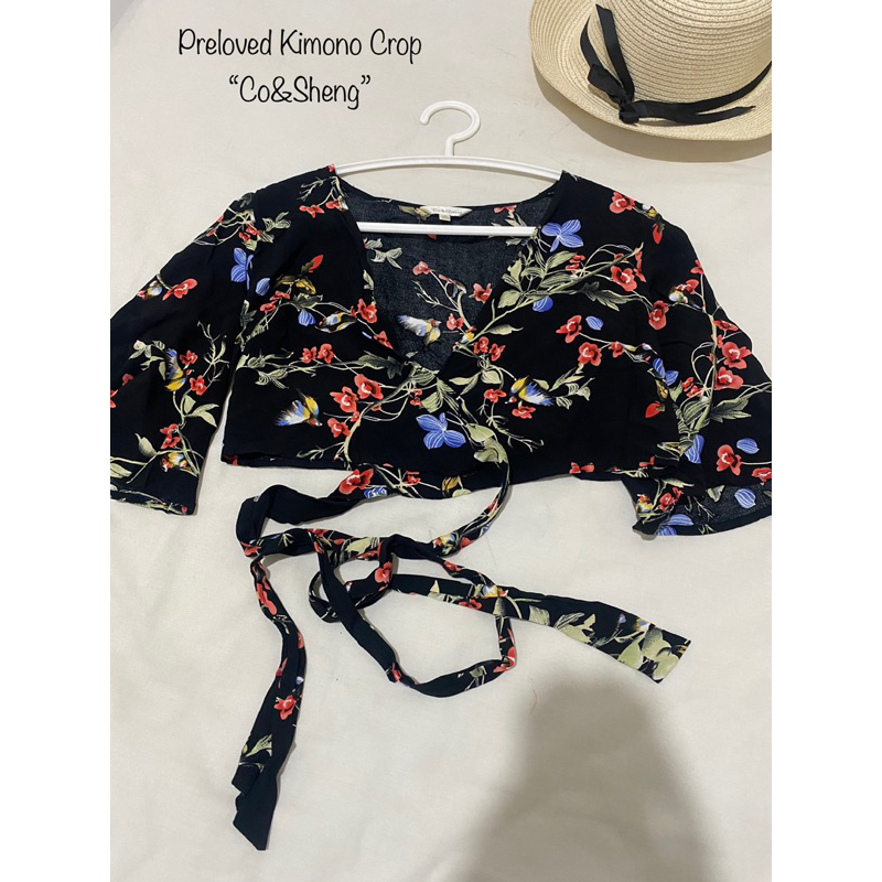 Preloved Kimono Crop (preloved pribadi)
