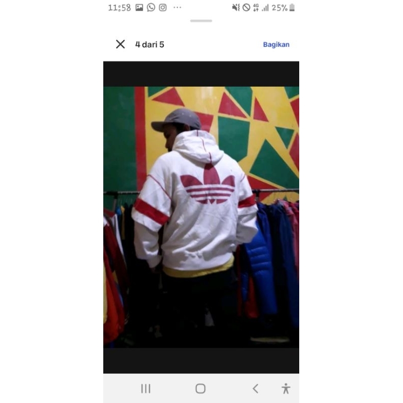 hooded/jaket ADIDAS X DESCENTE VINTAGE