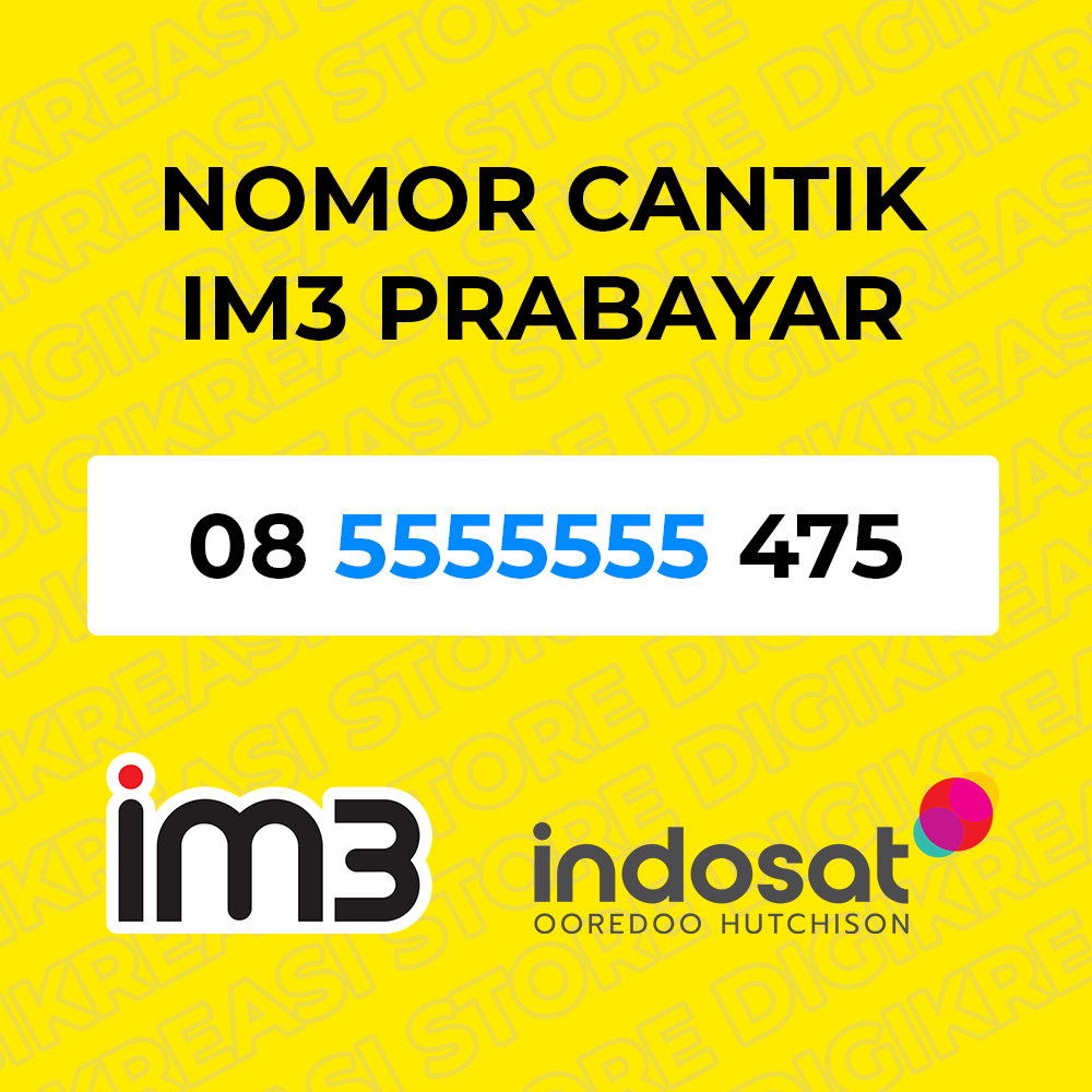 NOMOR CANTIK INDOSAT IM3 SAPTA