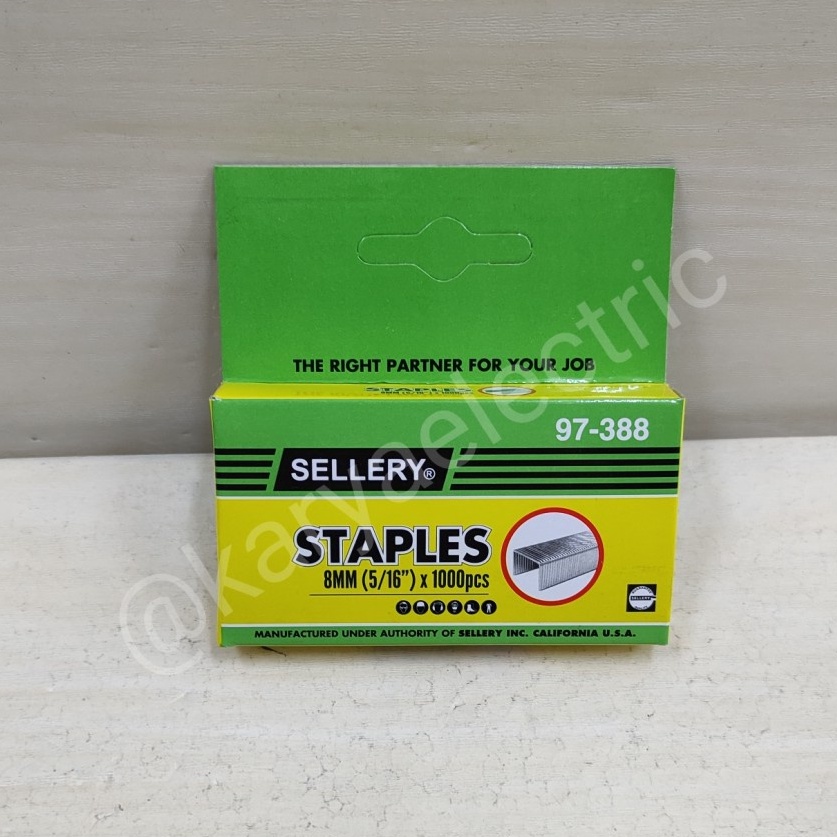 

Big Star ISI STAPLES TEMBAK SELLERY 97388 8MM 516 GUN TACKER STAPLES GUN
