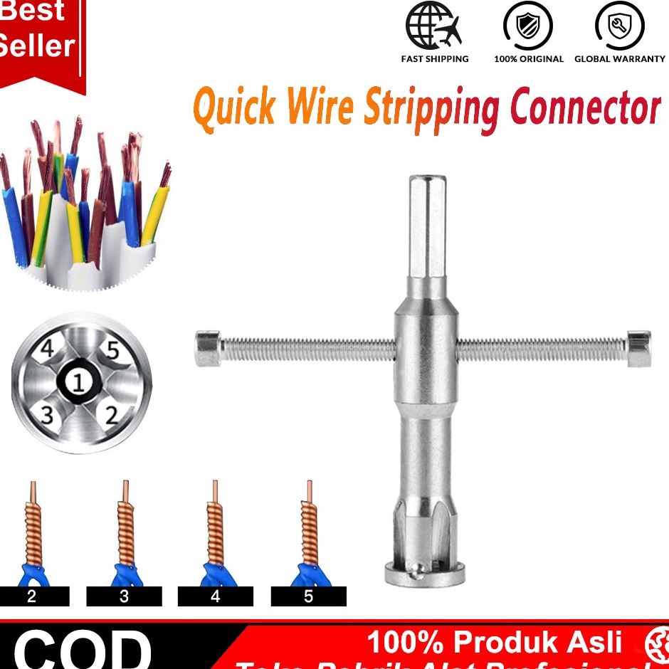 

Paling Favorit Alat Pemutar Penyambung Kabel Manual Alat Penggulung Pemutar Alat Pengupas Kawat Alat Pemutar Konektor Kabel Pemutar Bor Listrik Pengupasan Twisting tools Peralatan Elektrik Aksesori Artefak
