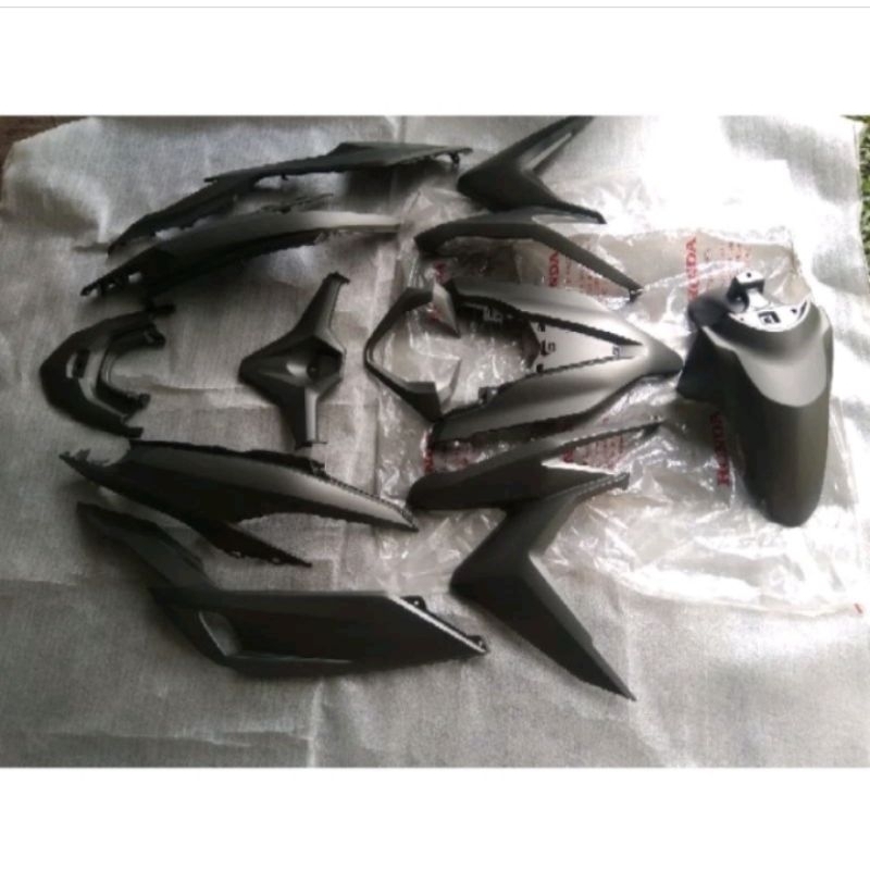 Full Cover body Vario 150 new terbaru warna Brown matte ORIGINAL