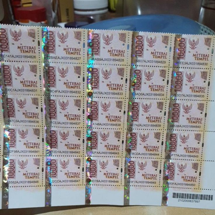 

Kualitas Handal Materai 1