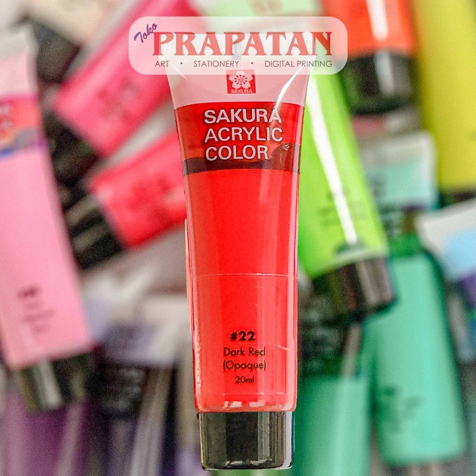 

Pusat Belanja Cat Akrilik Sakura 2ml Sakura Acrylic