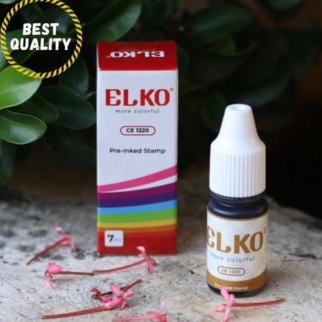 

Penjualan Sekarang Tinta Stempel Flash Trodat Otomatis Warna EMAS isi 7 ML ELKO Waterproof