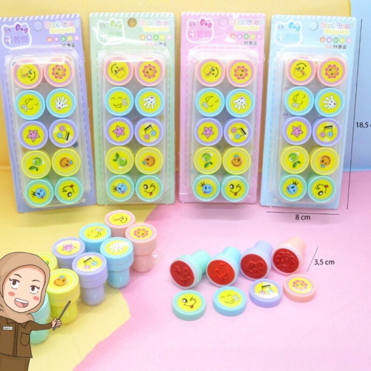 

Grosir Unik Stample Reward Anak Nilai GuruSTAMPEL Lucu Emoticon