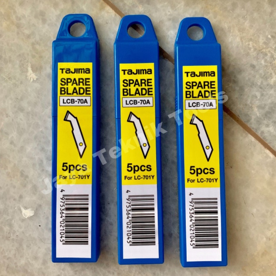 

Grosir Meriah Isi Cutter Acrylic Tajima Plastik LCB7a Pak 5 pcs
