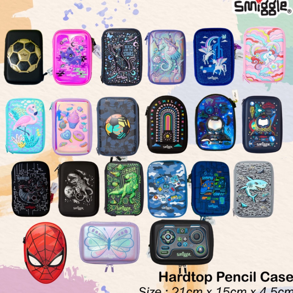 

Pasti Puas SMIGGLE Oh yeah hardtop pencilcase SMPU