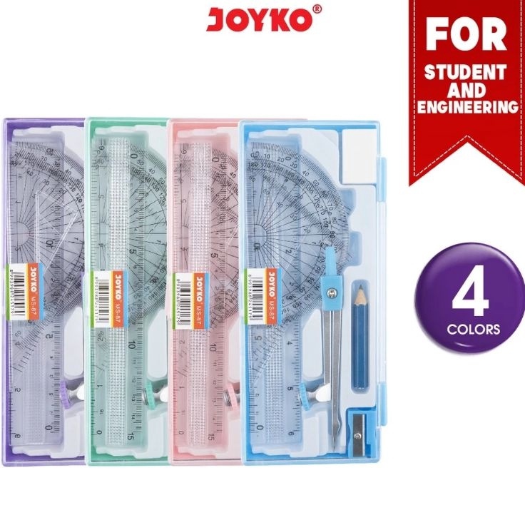 

Super Potongan Math Set Jangka Joyko MS87