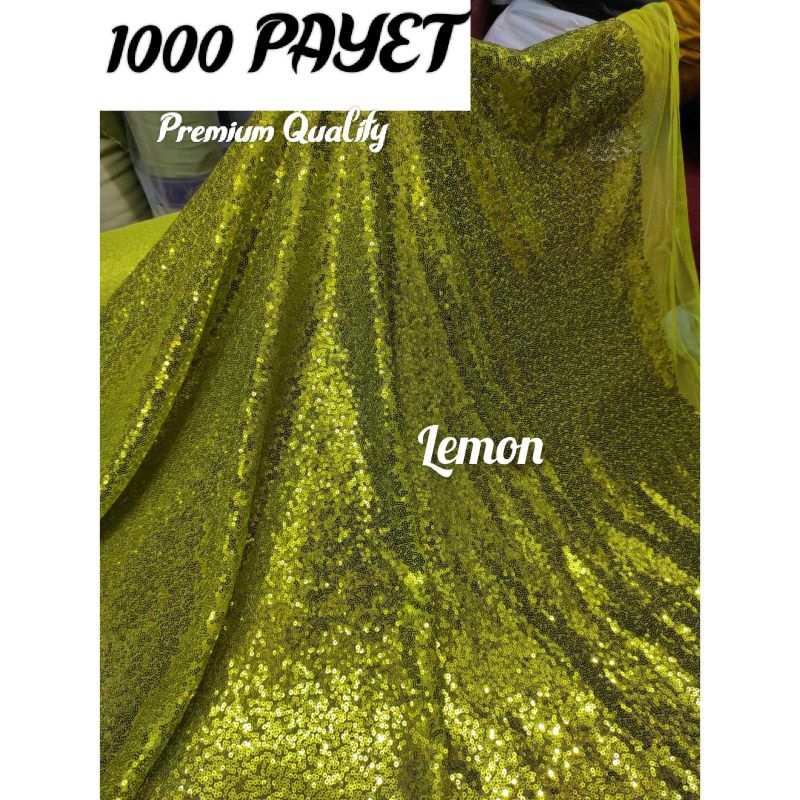 Kain Sequin Seribu Payet / 1000 Payet / Seribu Payet Premium