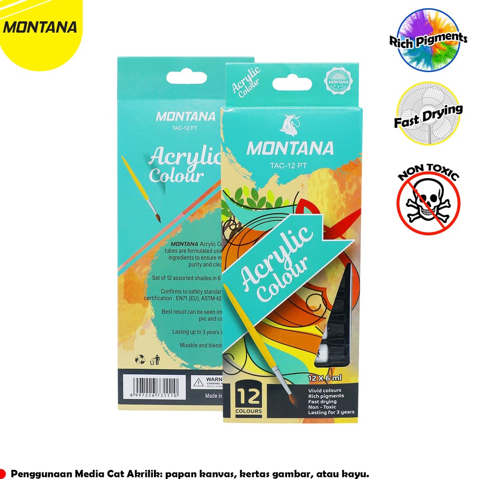 

Paling Istimewa MurahMurahATK Akrilik Color Cat Akrilil Montana TAC12PT