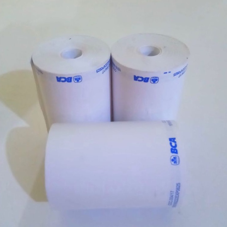 

Dijamin Ada Kertas kasir thermal logo 5857x4mm isi 1 pcs