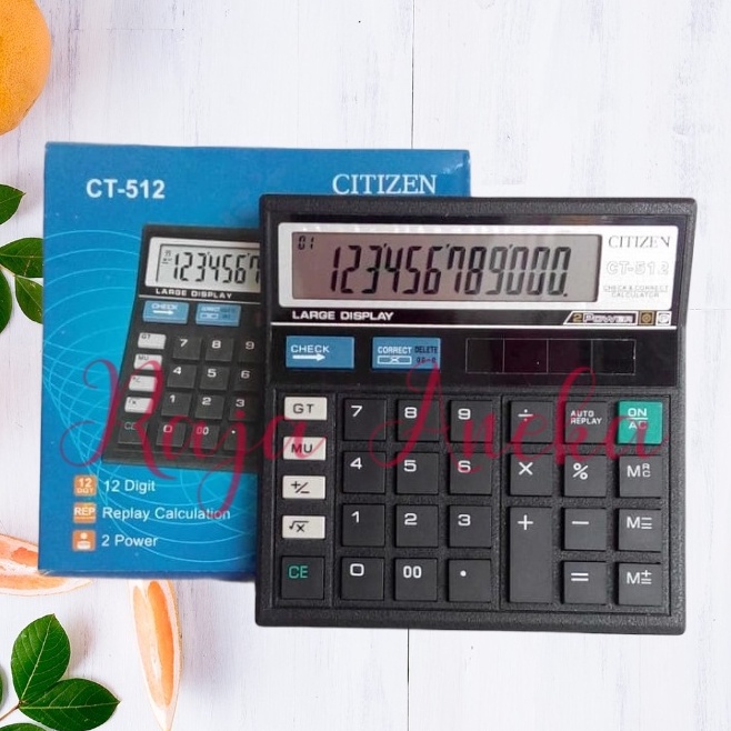 

First Order Kalkulator Calculator Citizen CT512 12Digit CT 512 12 Digit