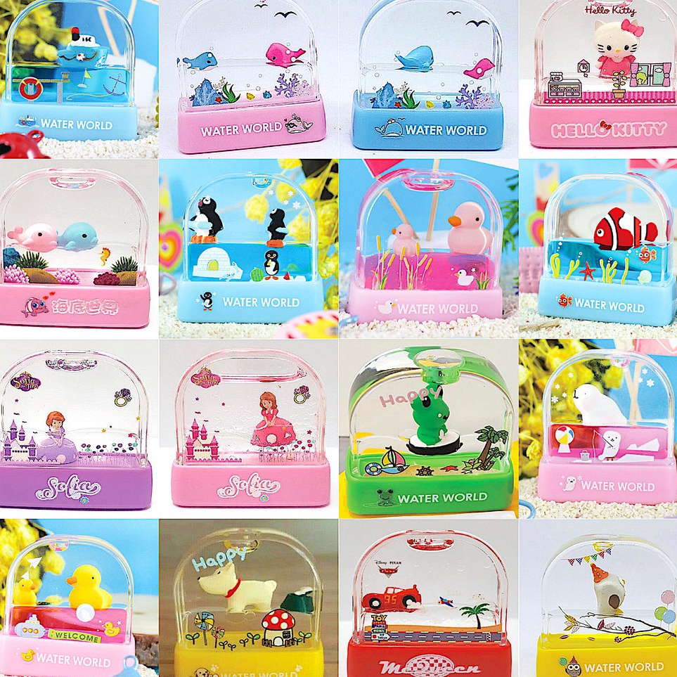 

Update Terlaris custom stamp stempel unik dan lucu stamp nama Water World WW Stamp