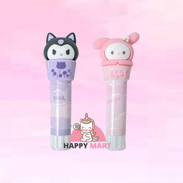 

New Discount GLUE stick motif sanrio kuromi melody BOBA