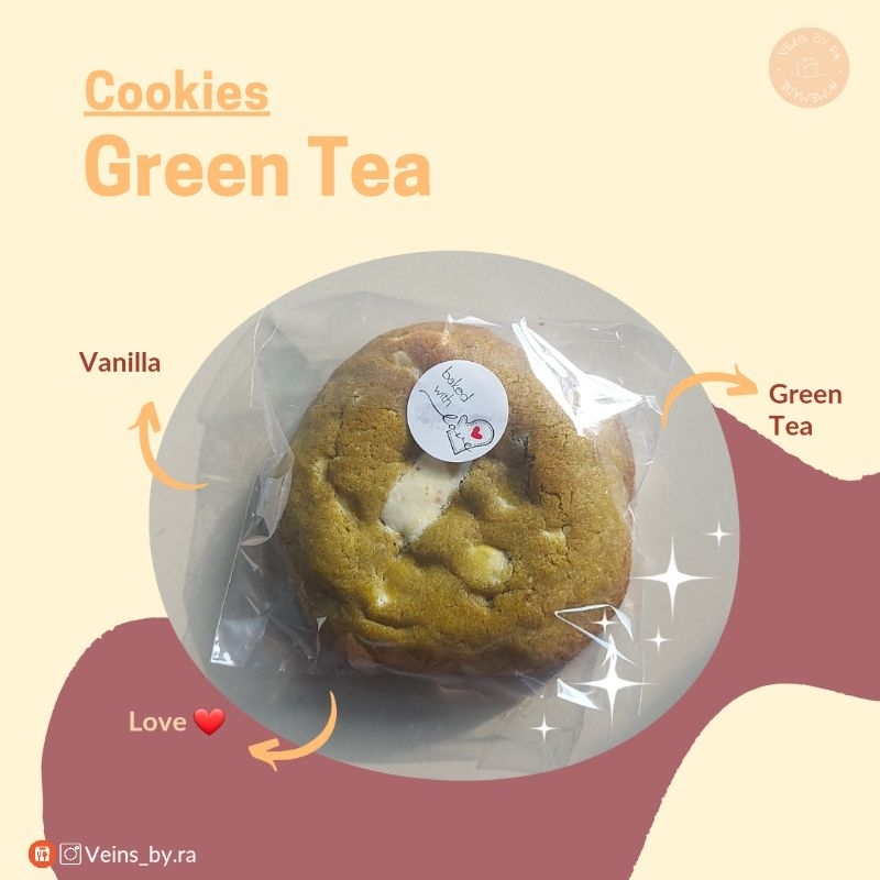

Greentea Cookies (Big Size)